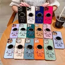 IPhone 7,8 plus,16,15,14,13 pro,11 pro,x,xr,xs max,12 miniのソフトメッキケース 宇宙 大人気 高級 可愛い 韓国 数量限定拍卖
