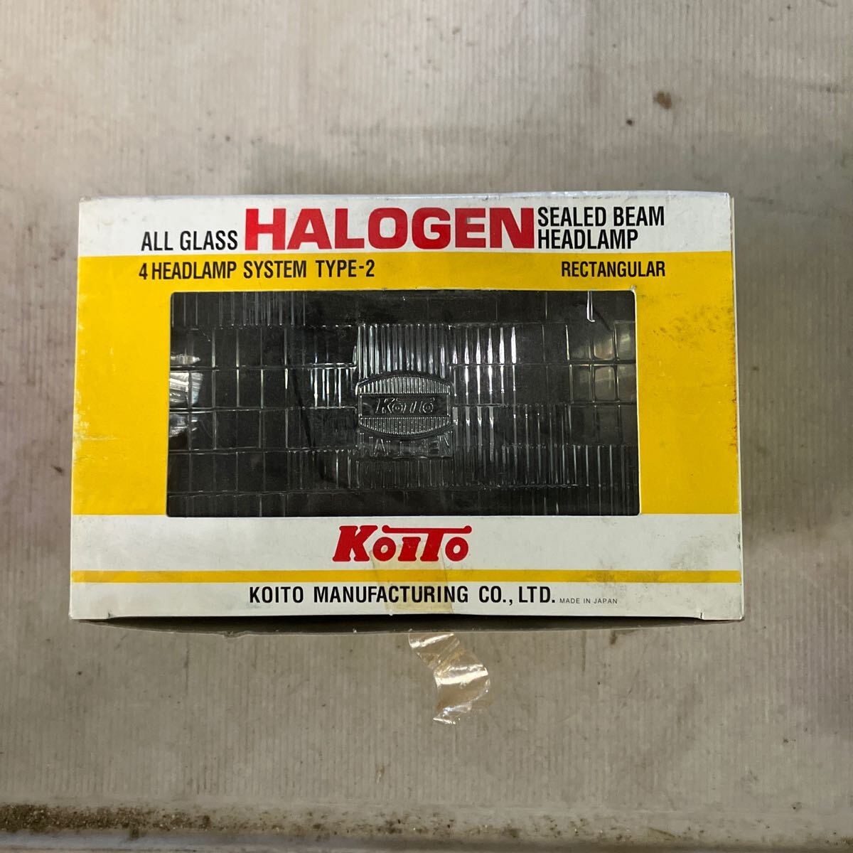 KOITO ハロゲンライト 4HRSB-2-12P 12V40/60W 新品未使用品拍卖