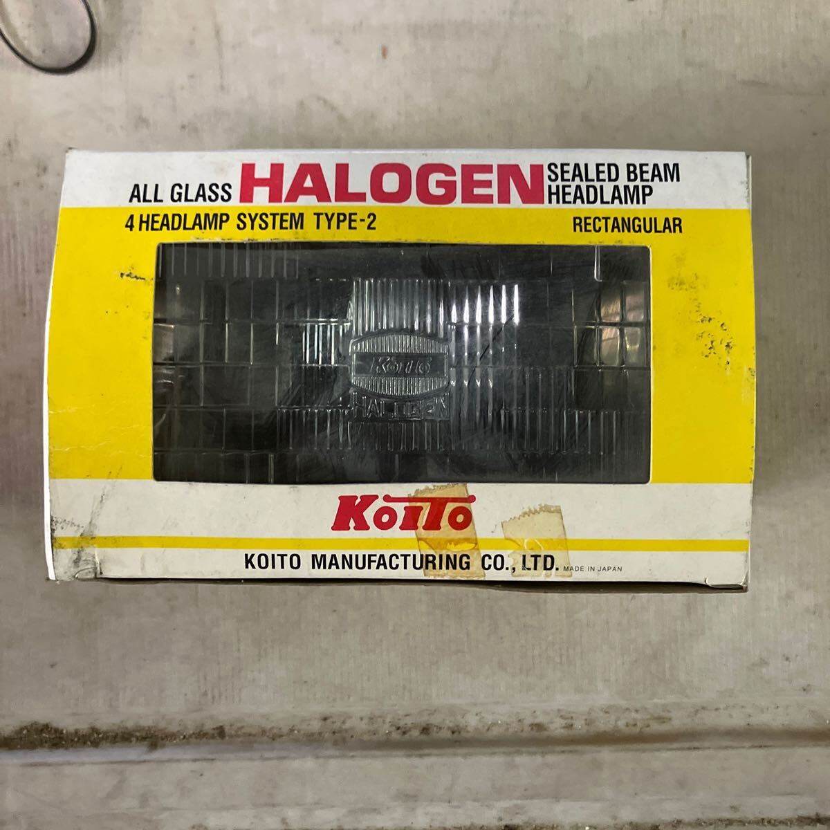 ① KOITO ハロゲンライト 4HRSB-2-12P 12V40/60W 新品未使用品拍卖