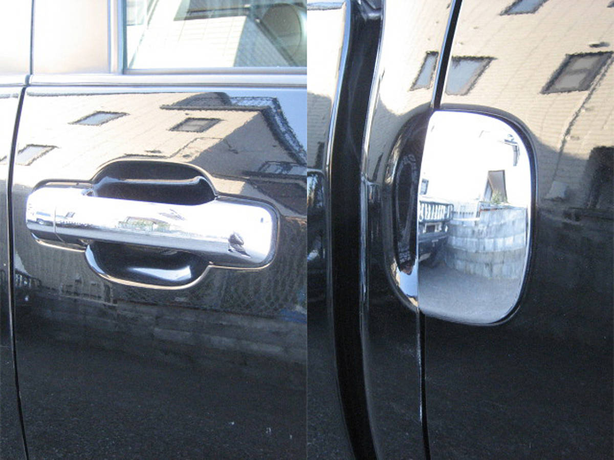 明日着 トヨタ タンドラ ダブルキャブ ドアハンドル カバー クローム 6pcs TOYOTA TUNDORA 2007年以降 国内発送 即納 カスタム拍卖