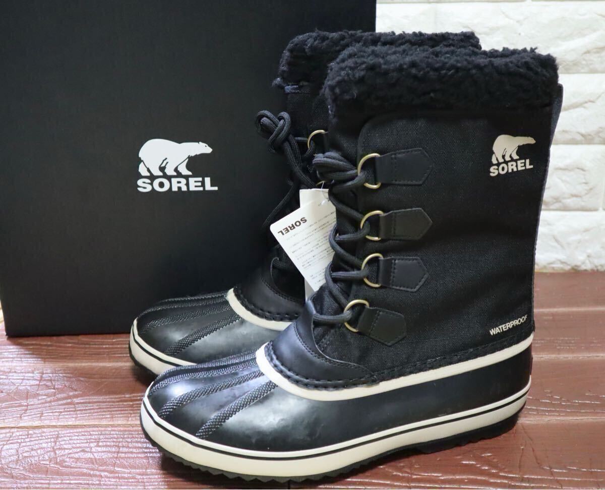 新品 29㎝(US11) SOREL ソレル メンズ スノーブーツ 1964 パックナイロン PAC NYLON ブラック 黒拍卖