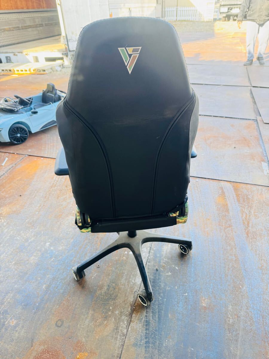 VertaGear ゲーミングチェア Racing Series P-Line PL6000 カモフラージュ FT0026 VG-PL6000_CM 引き取りのみ拍卖