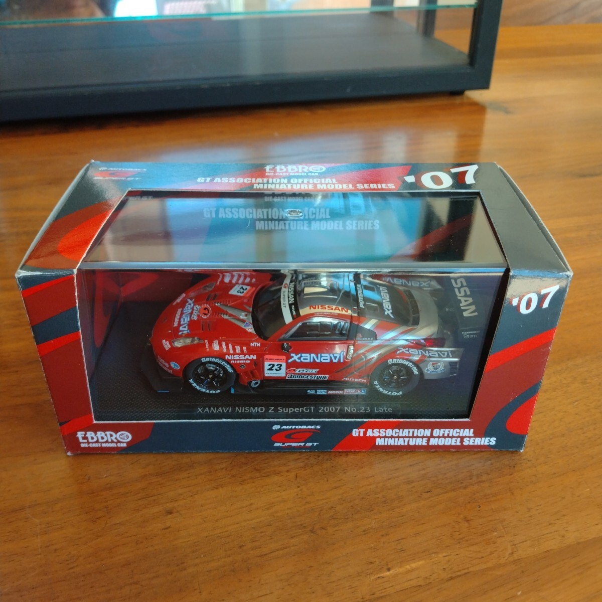 エブロ EBBRO 1/43 957 XANAVI NISMO Z ( Late Version ) SUPER GT500 No.23 SILVER/RED ザナビィ ニスモ レイトバージョン拍卖