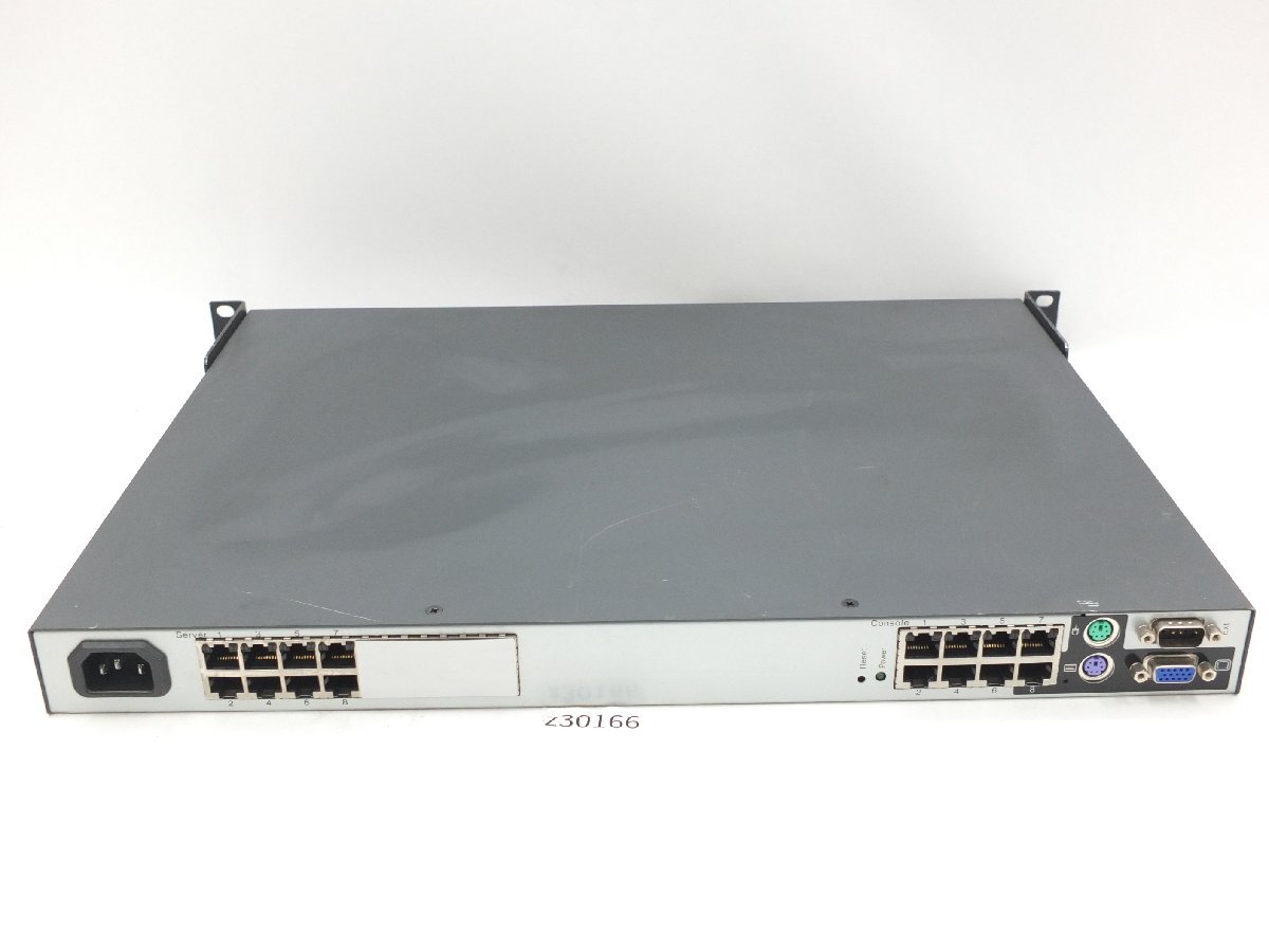 【z30166】FUJITSU 富士通 FS-8008MM マルチユーザー KVM スイッチ マトリックスKVM切替器 8ユーザー×8ポート 通電確認済み 格安スタート拍卖