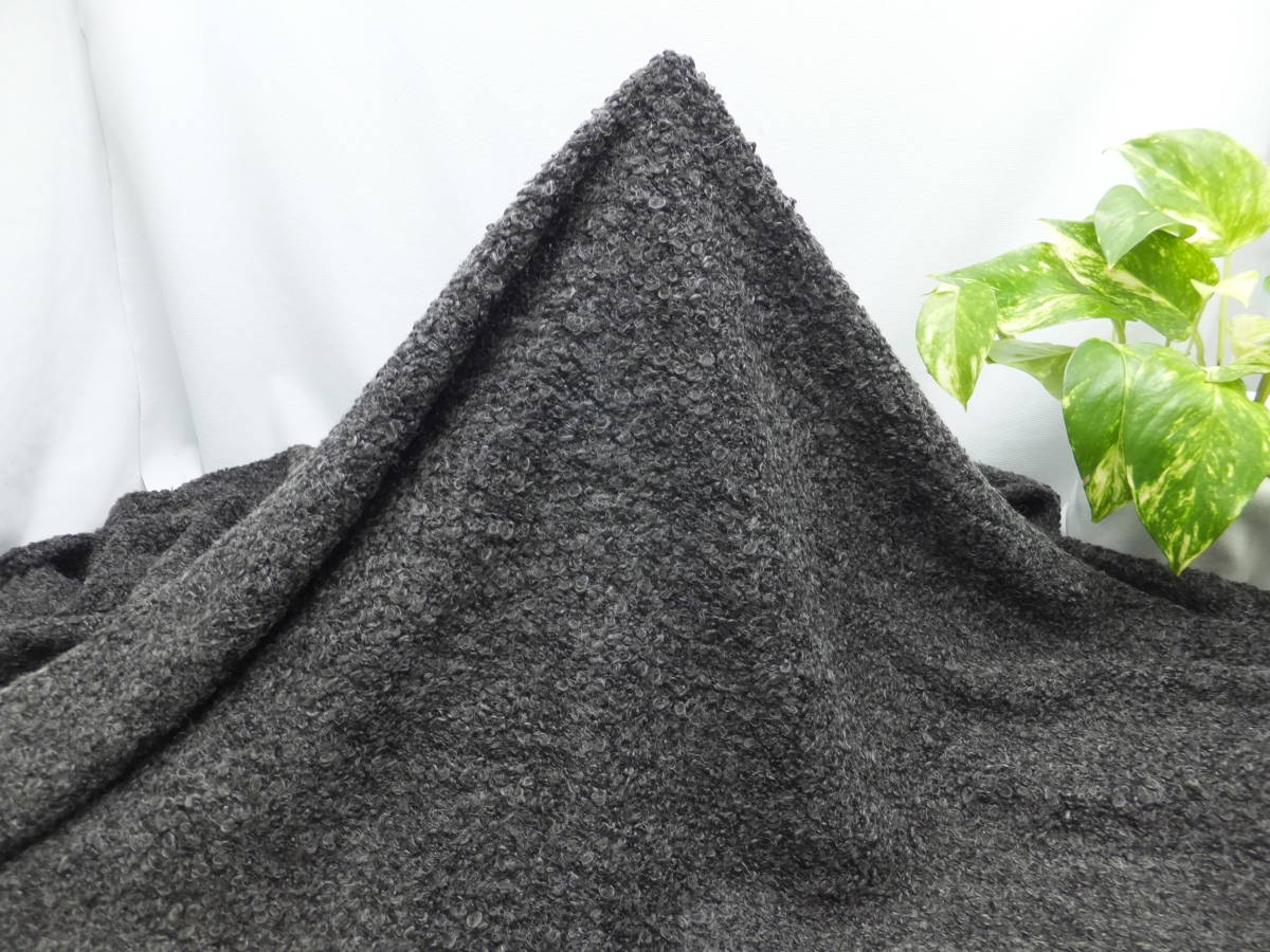 新入荷!掘り出し品日本製!高級ブランドオリジナル!なかなか手に入らない!ボア風 ループニットニット地!P50W30%Ac20%!150cm巾×50cm拍卖