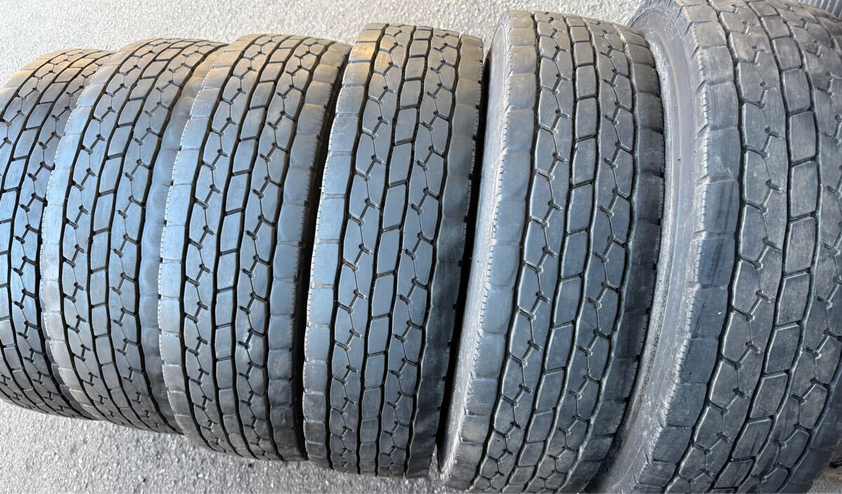 DUNLOP ダンロップ SP688 225/80R17.5 123/122L LT 2015年製 6本セット拍卖