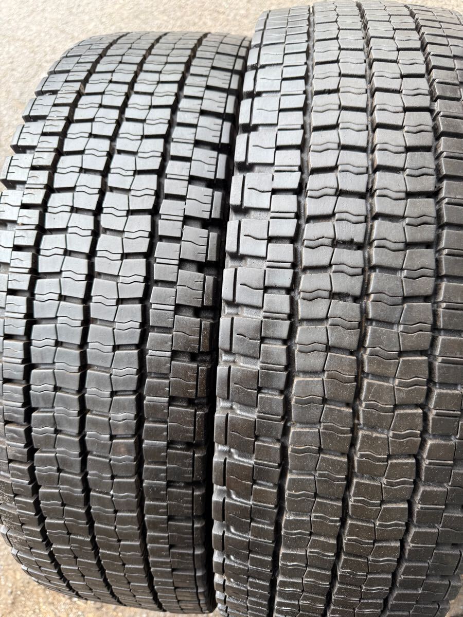 225/80R17.5 123/122 ダンロップ SP001 スタッドレス 2018年製 11ミリ 2本セット拍卖