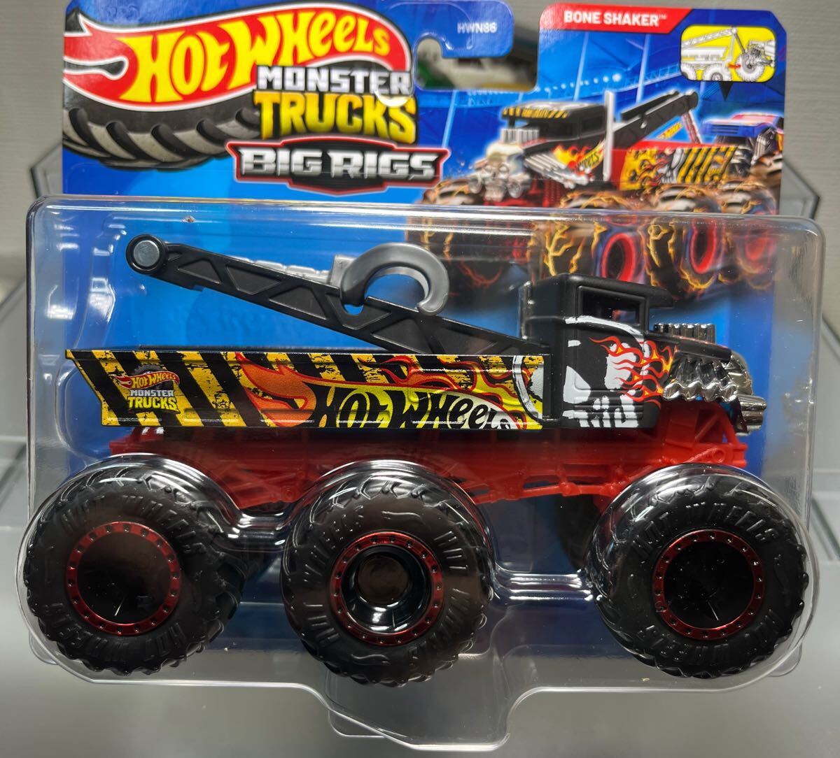 Hot Wheels MONSTER TRUCKS BIG RIGS 986E ホットウィール モンスタートラック ビッグリグ BONE SHAKER ボーン シェイカー拍卖