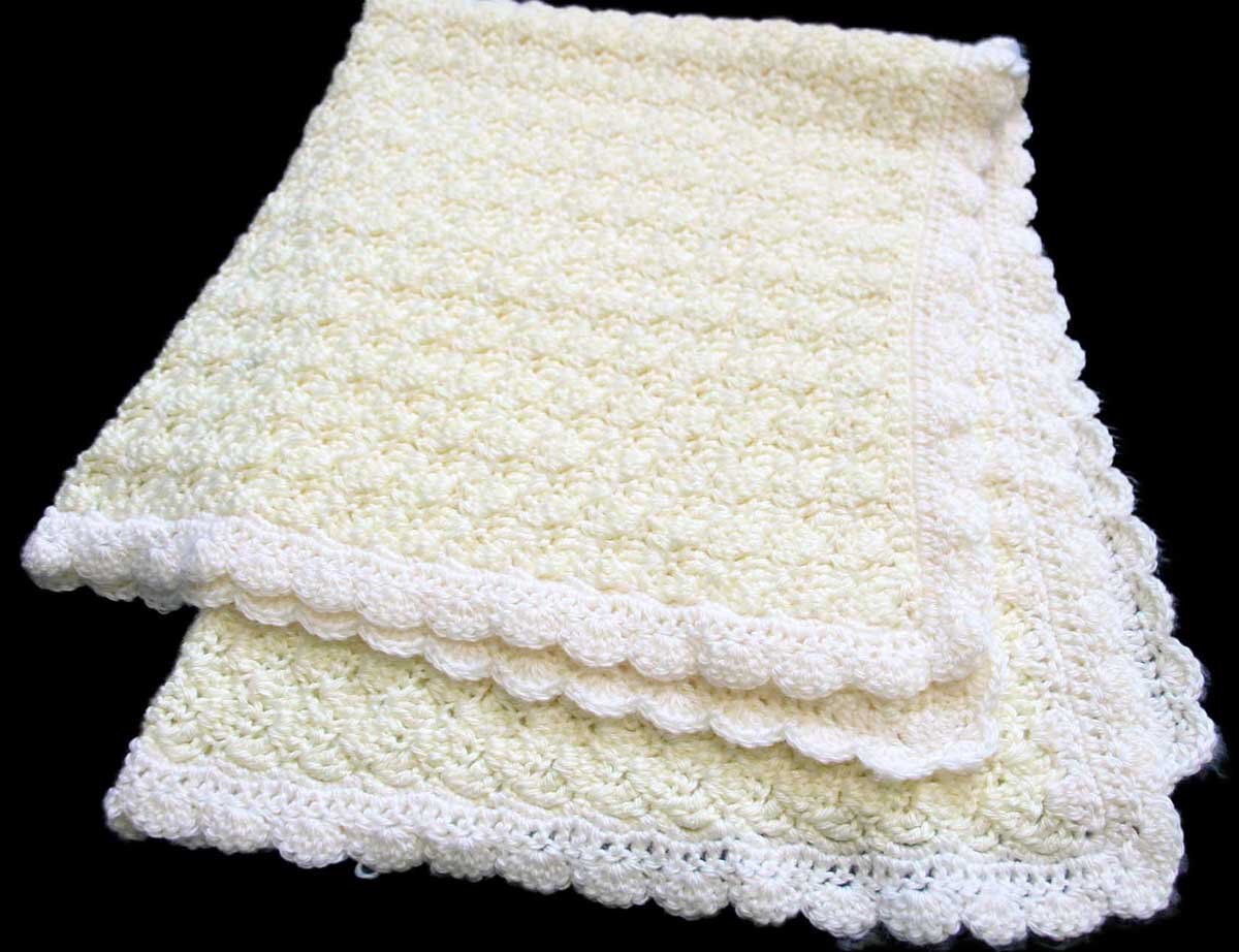 ★ハンドメイド ブランケット 無地 アイボリー★F カギ編み グラニー ラグ モチーフ インテリア オールド ビンテージ拍卖