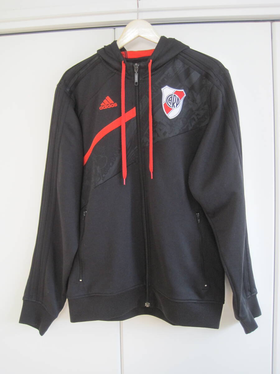 レア アディダス CAリーベルプレート トラックジャケット ジャージパーカー M アルゼンチン拍卖
