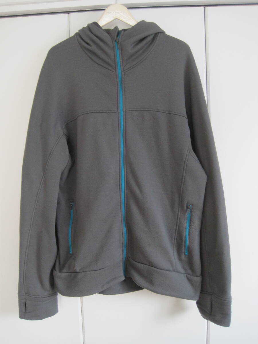 Teton Bros ティートンブロス ハイネックパーカー 内側フリース サムホール付き Lサイズ拍卖