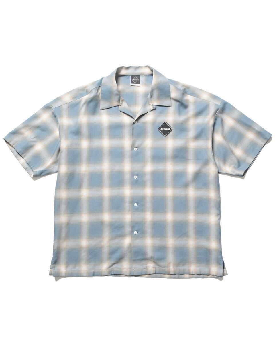 【新品未使用】 24SS 新品 FCRB f.c real bristol エフシーレアルブリストル SOPHNET ソフ BIG LOGO S/S BAGGY SHIRT チェックシャツ 半袖 拍卖