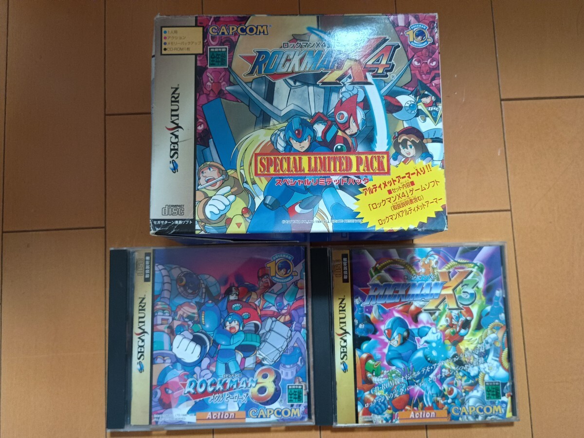 セガサターン ソフト ロックマン セット拍卖