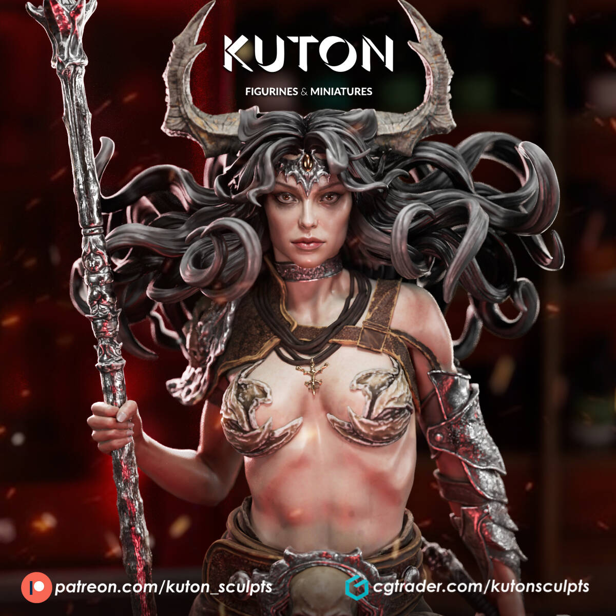 Kuton Sculpt Ktn-240803 Vexoria 1/10 3Dプリント フィギュア 正規品拍卖