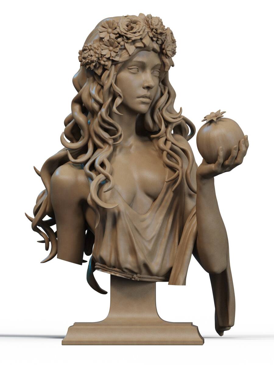 CA3D Ca3d-241102 Persephone バストモデル 3Dプリント フィギュア 正規品拍卖