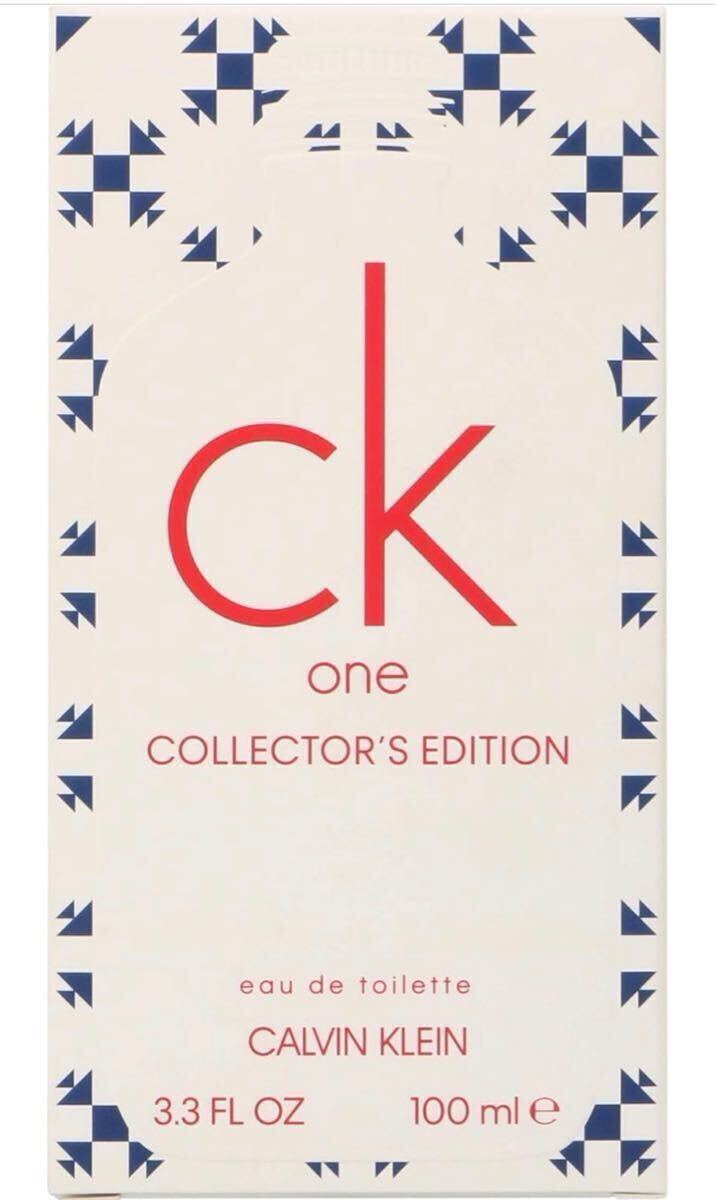 CALVINKLEIN カルバンクライン ck one シーケーワン collecters edition コレクターズエディション オードトワレ 100mL拍卖