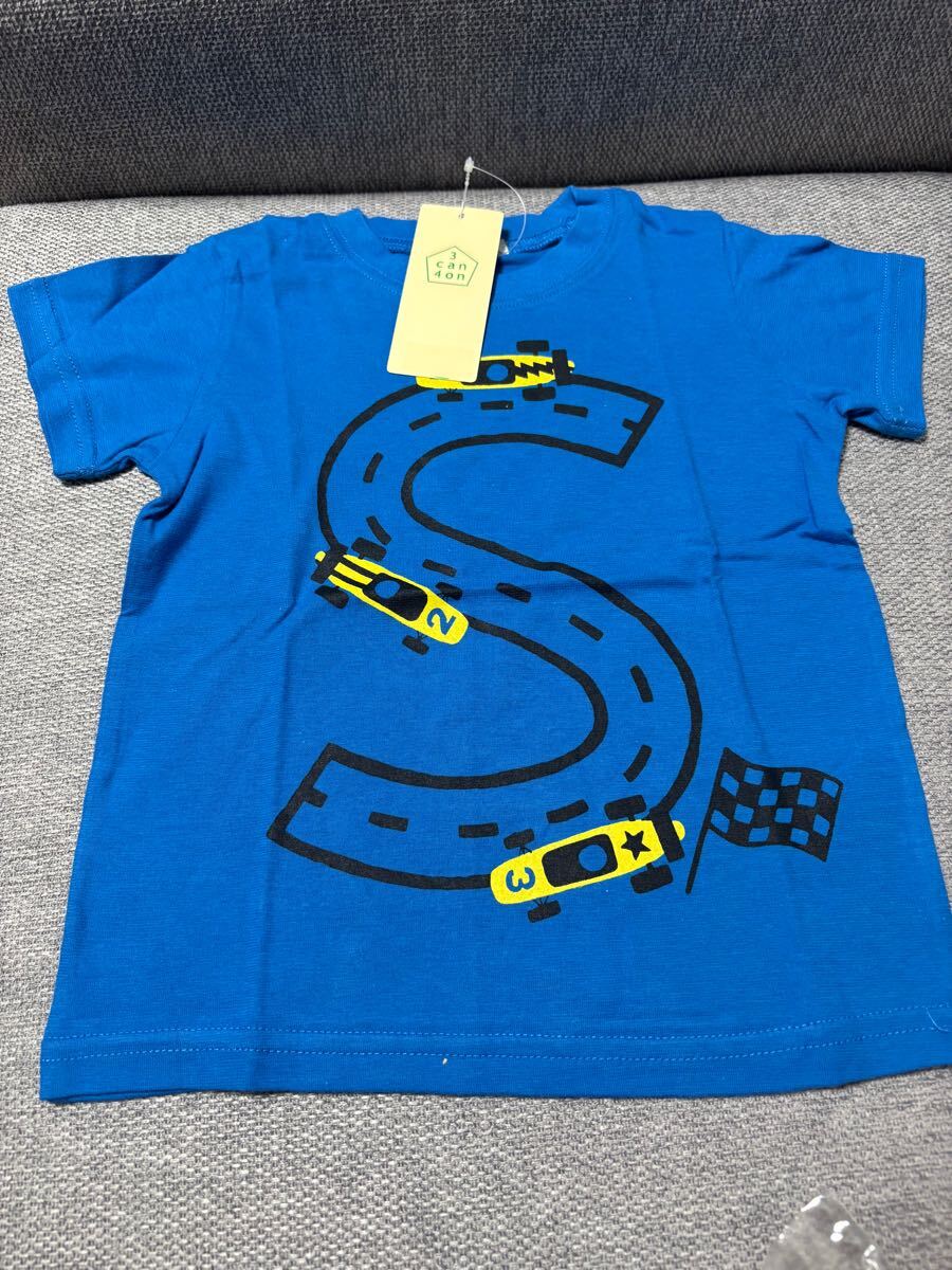 新品未使用 サンカンシオン レースカー Tシャツ 80cm タグ付き 車好き キッズ子供服 即決あり拍卖