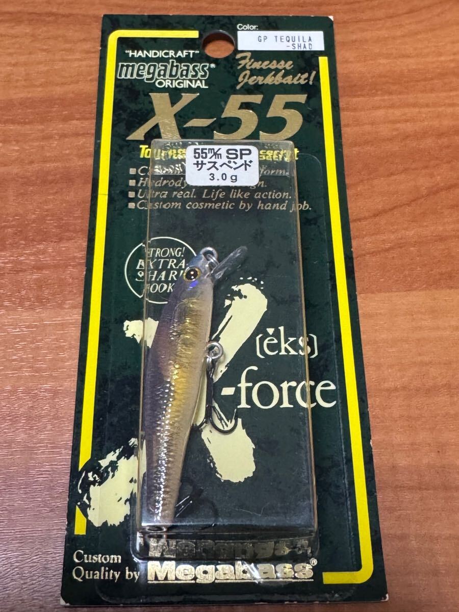 メガバス X-55 SP【新品未使用】GPテキーラシャッド拍卖