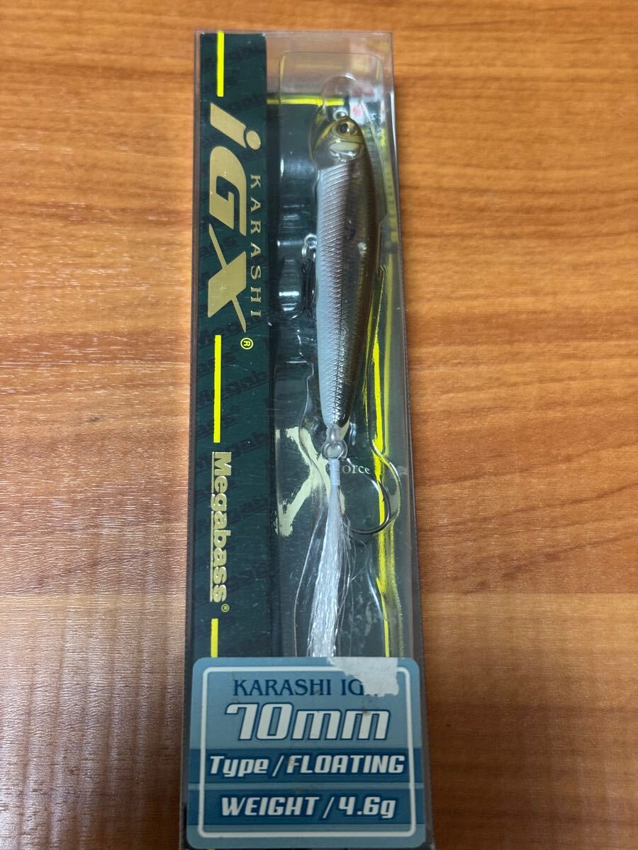 メガバス カラシ IGX 70F【未使用】ITO ワカサギ拍卖