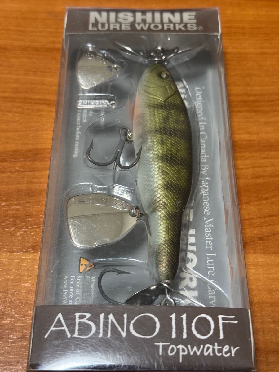 ニシネルアーワークス アビノー 110F【未使用】イエローパーチ拍卖