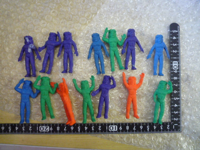 送料無料 当時物 炎の超人メガロマン 消しゴム まとめて 現状渡し品拍卖