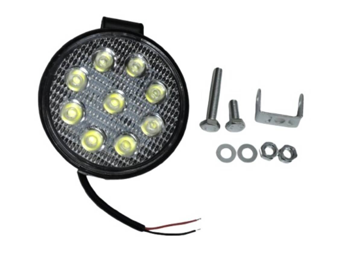 【B品】即日発送 ワークライト バックランプ 作業灯 LED 9連 広角 汎用品 12V 24V 車 バイク トラック フォークリフト 1500LM 6500K 2拍卖