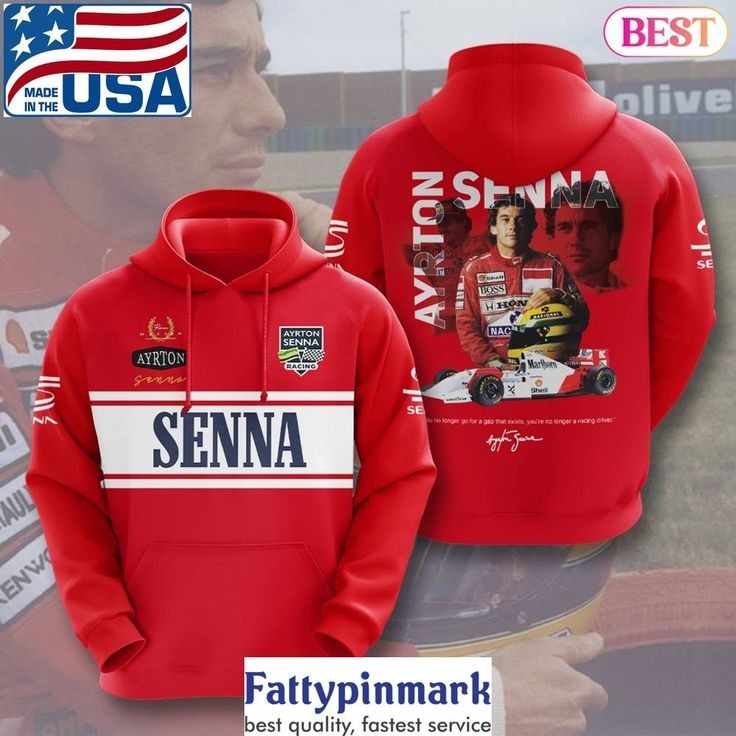 海外 送料込み 高品質 アイルトン・セナ F1 スウェットシャツ サイズ各種 レプリカ 2拍卖