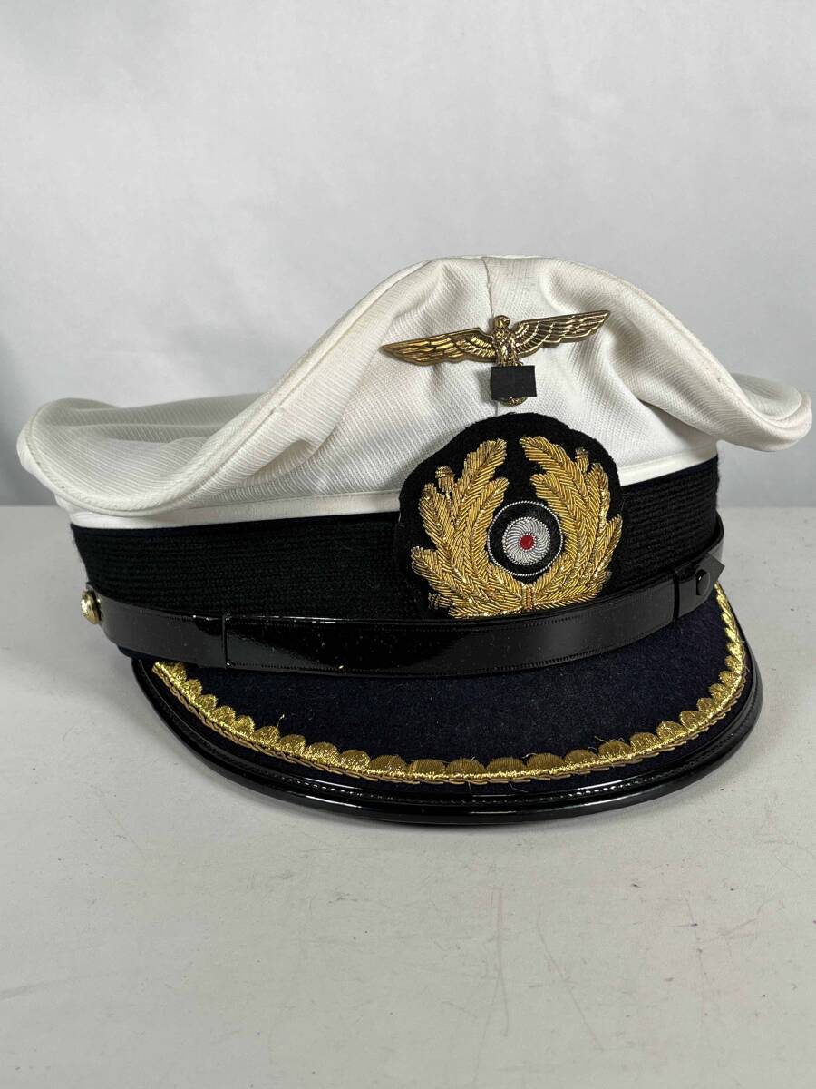 レプリカ 第二次世界大戦 ドイツ軍 ドイツ国防軍 親衛隊 制帽 複数出品 中古品 複製品 B拍卖