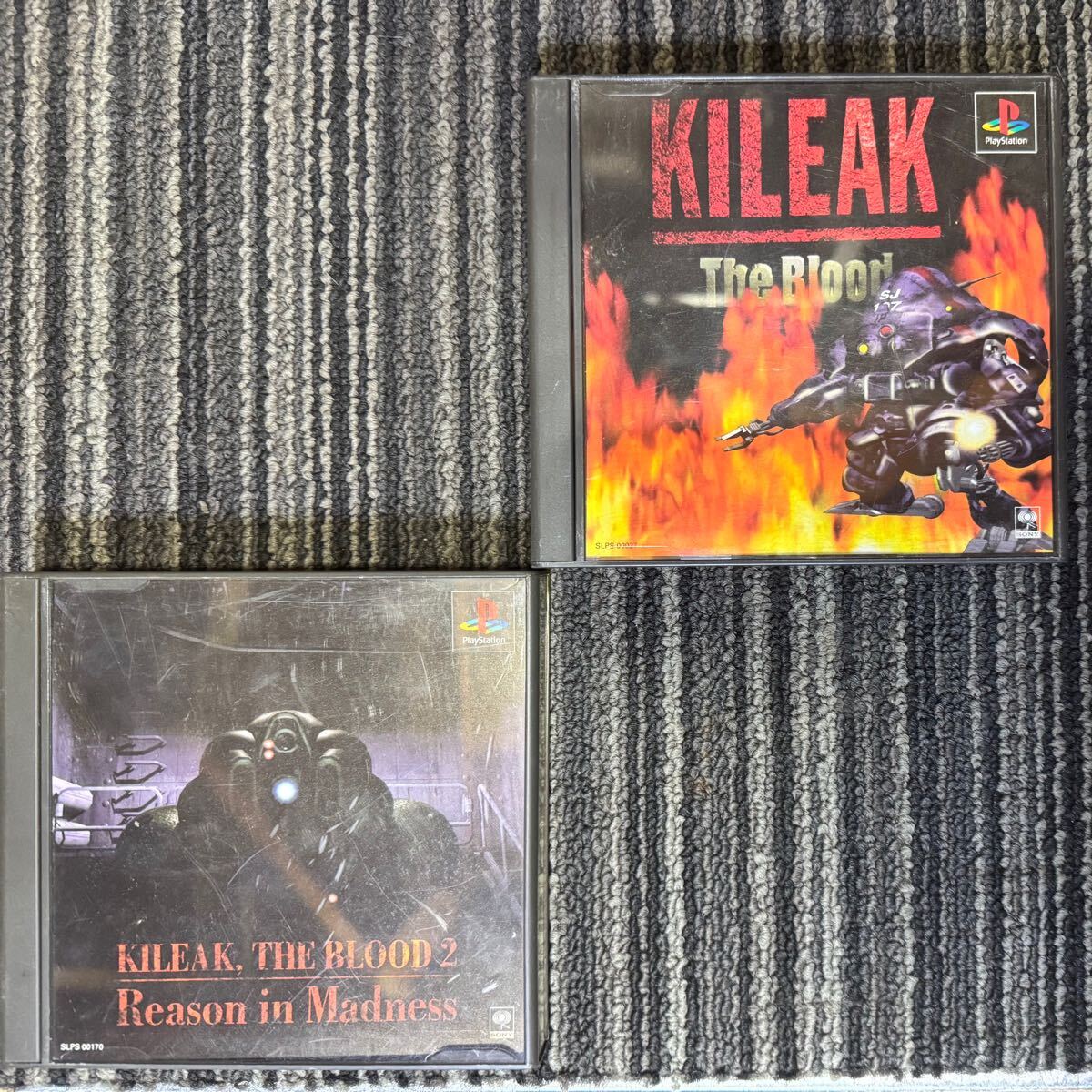 初期動作迄確認済 各ケース説明書付 キリークザブラッド1と2 2本セット拍卖