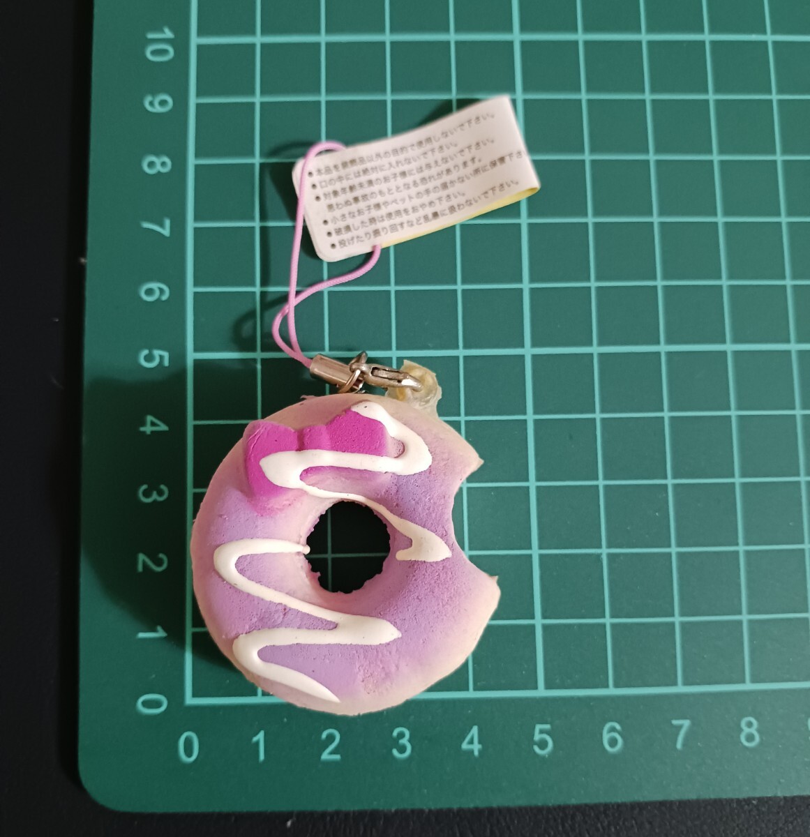 食品サンプル ワッフル ドーナツ スイーツ ケーキ タルト シュークリーム お菓子 キーホルダー ストラップ 7拍卖