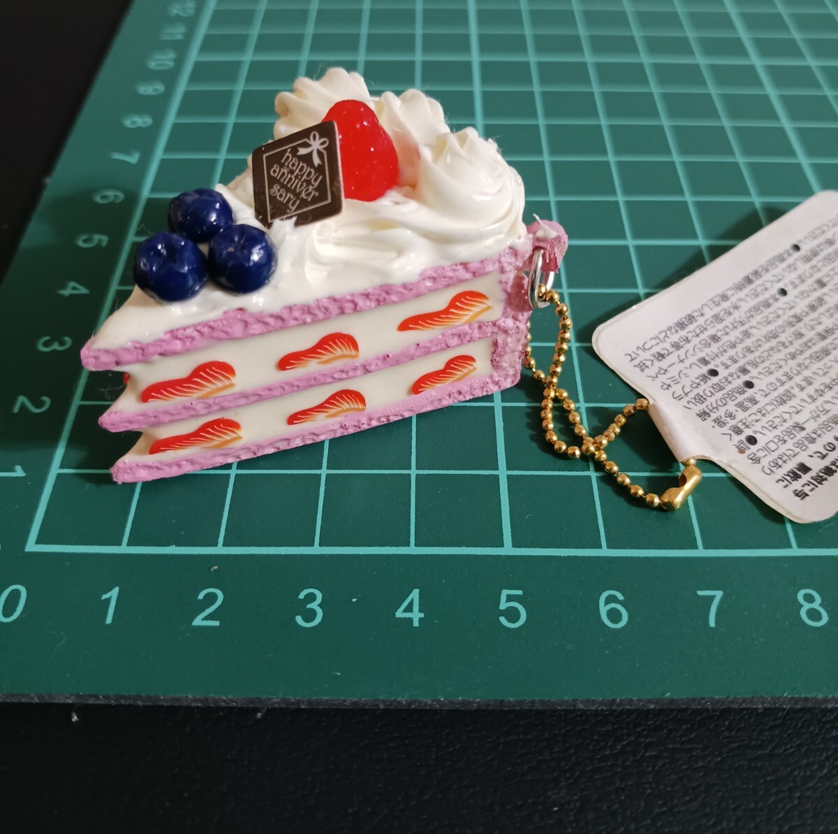 食品サンプル ワッフル ドーナツ スイーツ ケーキ タルト シュークリーム お菓子 キーホルダー ストラップ 12拍卖