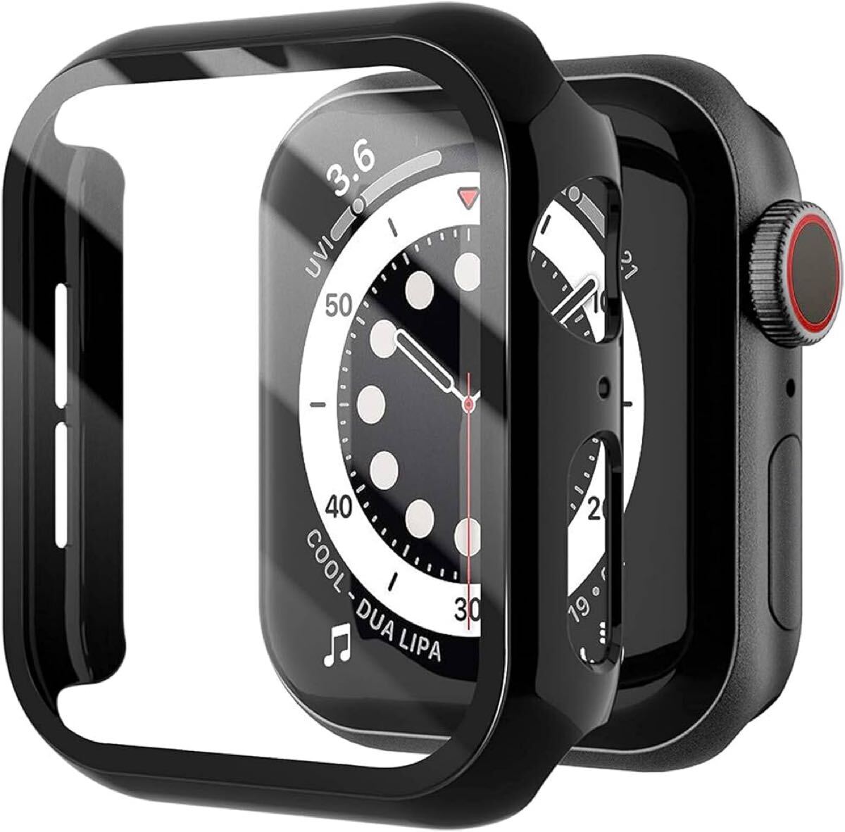 e-194 【2023強化版】AMAPC for Apple Watch ケース Apple Watch Series 6/SE/Series 5/Series 4 44mm 用 ケース 一体型 apple watch 用 拍卖
