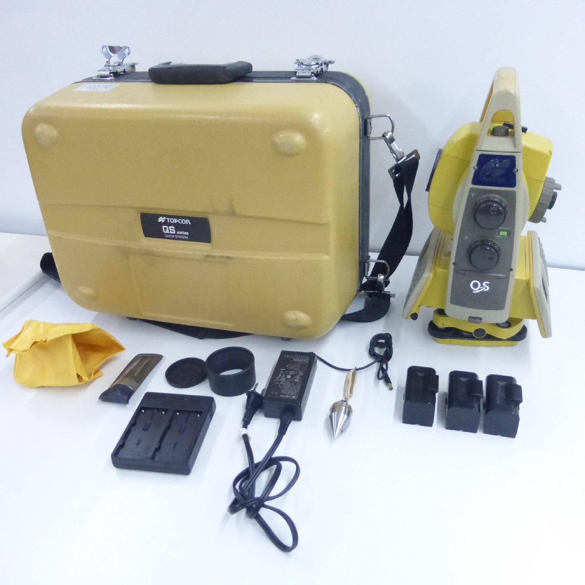 トプコン トータルステーション TOPCON QS5AC 着脱式 モータードライブ自動視準 拍卖