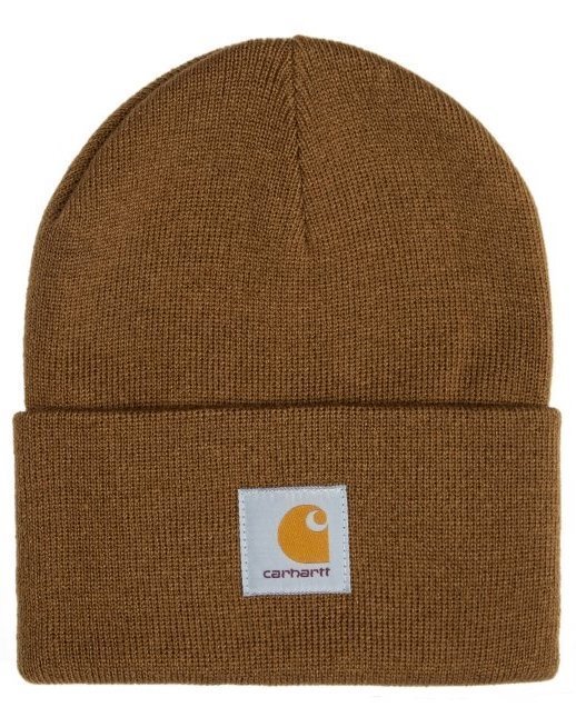 Carhartt Acrylic Watch Beanie Carhartt Brown ビーニー 拍卖