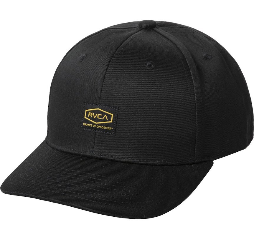 RVCA Dayshift Snapback Hat Cap Black キャップ拍卖