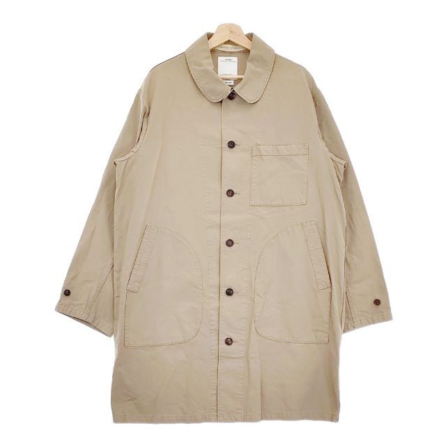 VISVIM 23AW POINTER COAT 定価138600円 0123205013030 加工 ポインター コート 23AW ベージュ ビズビム/ヴィズヴィム 5-0108M F97367拍卖