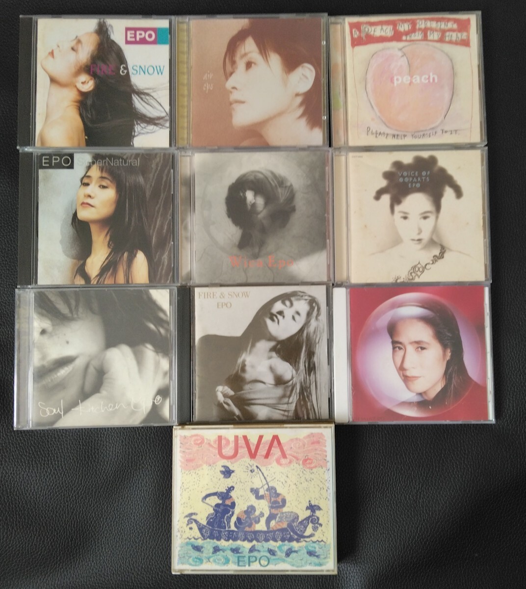 10枚セット★★★エポ EPO /UVA、FIRE & SNOW、air、Peach、Wica、VOICE OF PARTS、Soul Kitchen、SuperNatural、バラードベスト★★★拍卖