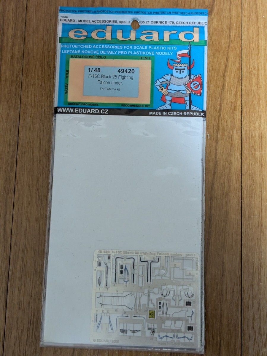 1/48 エデュアルド F-16C ブロック25 ファイティングファルコン Undercarriage 脚収納庫 タミヤ ED49420拍卖