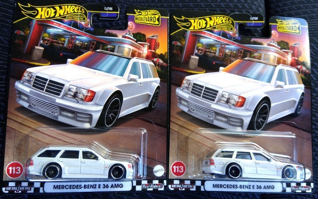 ホットウィール HRT78 ブールバード メルセデス・ベンツ E36 AMG 2個セット拍卖