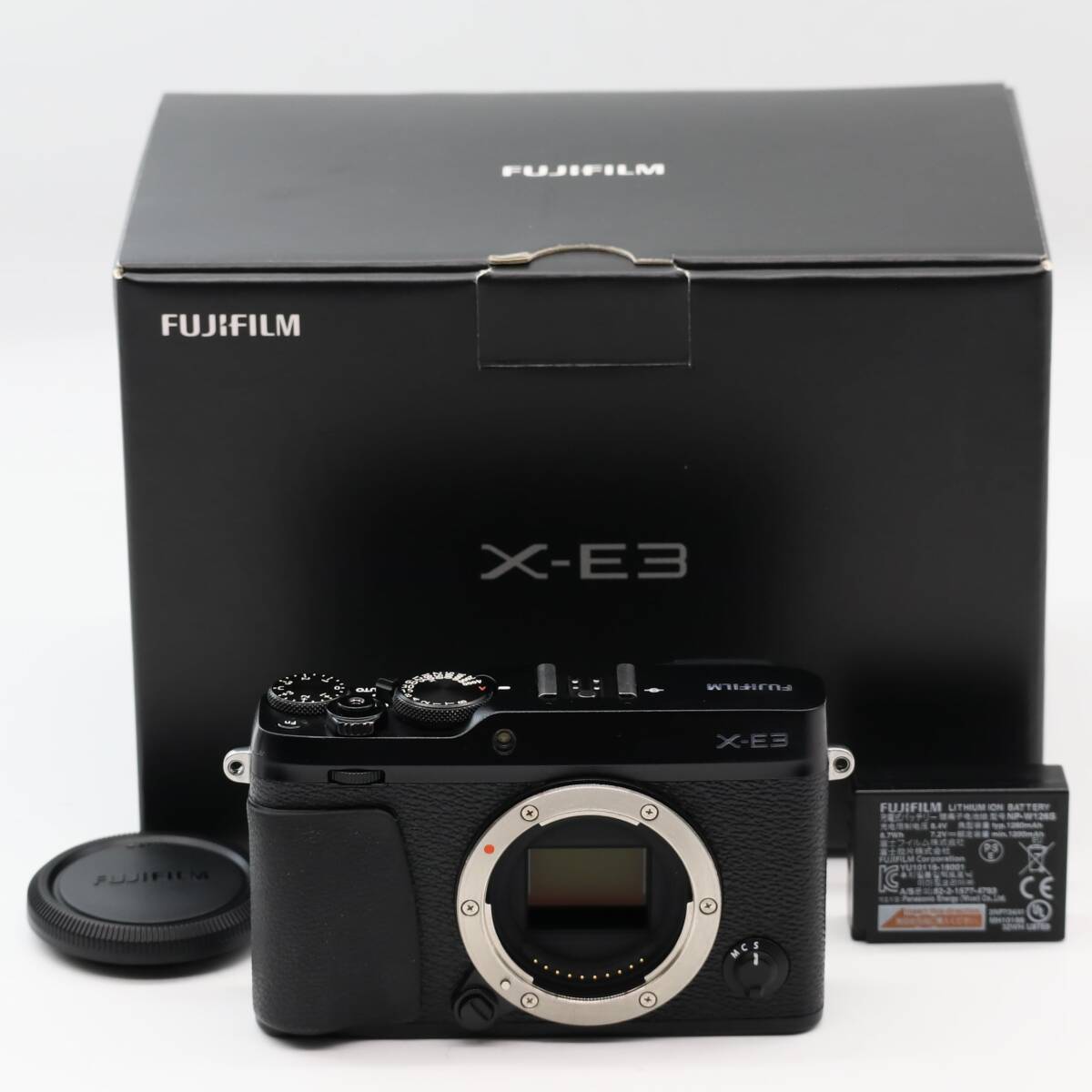 #b1421【良品】 FUJIFILM フジフイルム X-E3 ボディ ブラック拍卖