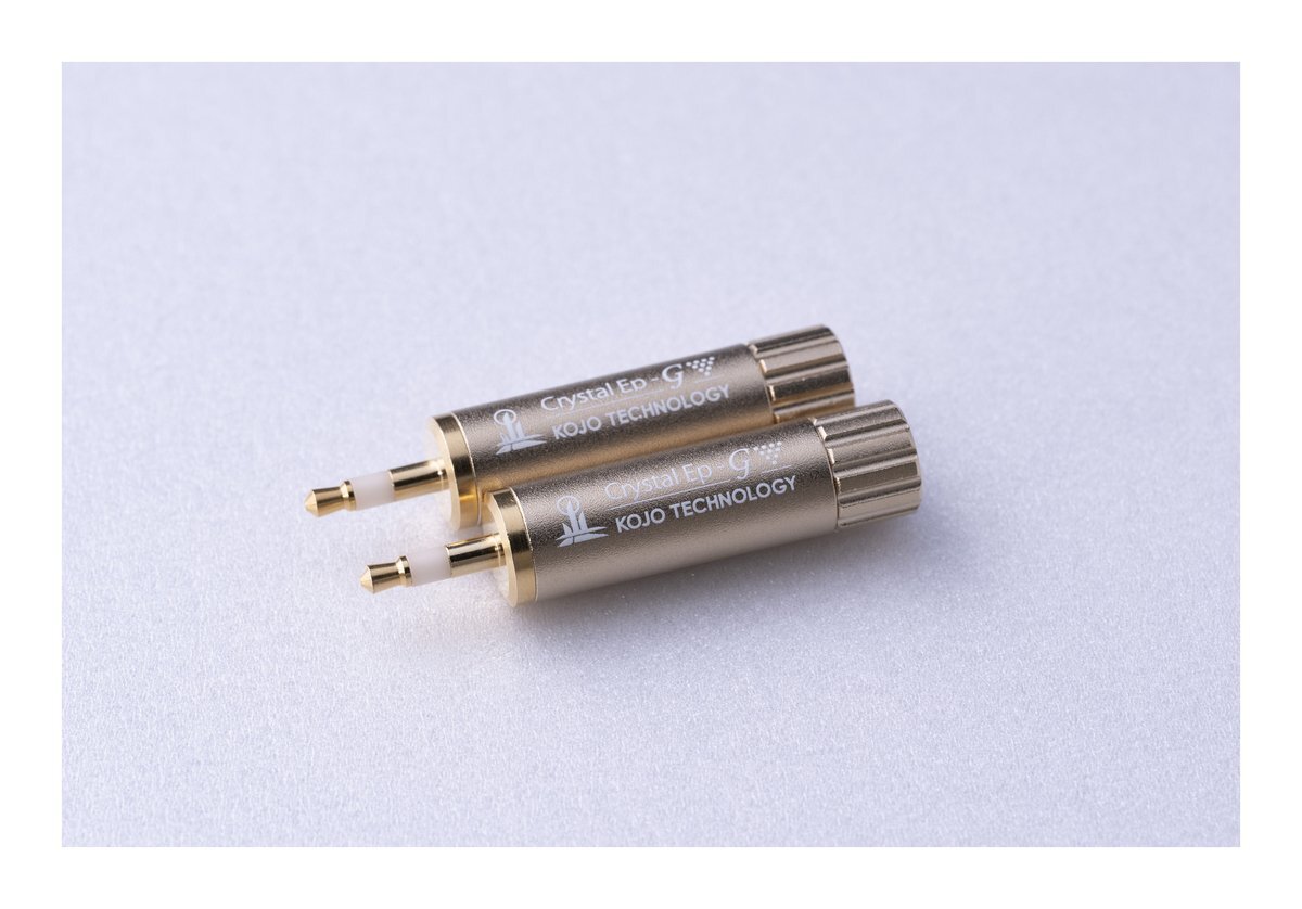 即決◆新品◆送料無料KOJO TECHNOLOGY Crystal EpT3-G×2 (2個セット) φ3.5 ステレオミニプラグ プラグ型 スティック型 仮想アース拍卖