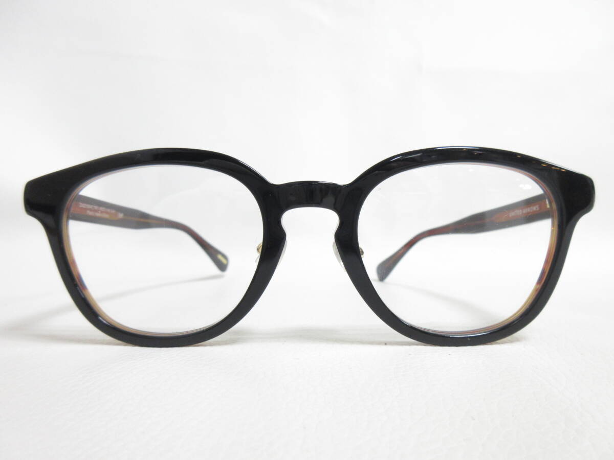 14207◆Zoff × UNITED ARROWS ゾフ × ユナイテッドアローズ ZA221004A_14E1 49□21-145 度入りレンズ/メガネ/眼鏡 中古 USED拍卖