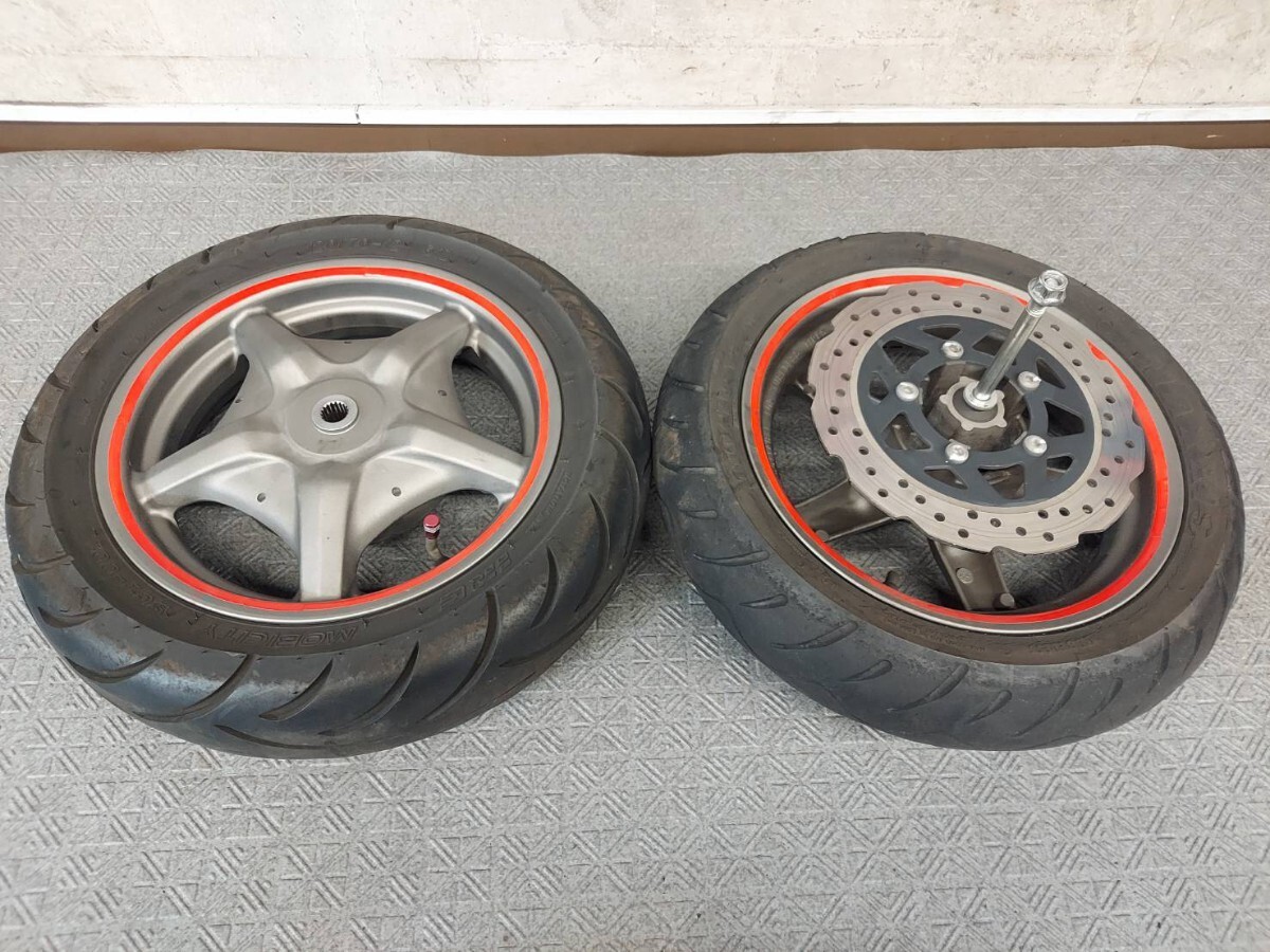 ヤマハ シグナスX SR125  SE44J-292~ 3型 ホイールセット フロントホイール リアホイール 前後セット 純正 部品 パーツ拍卖