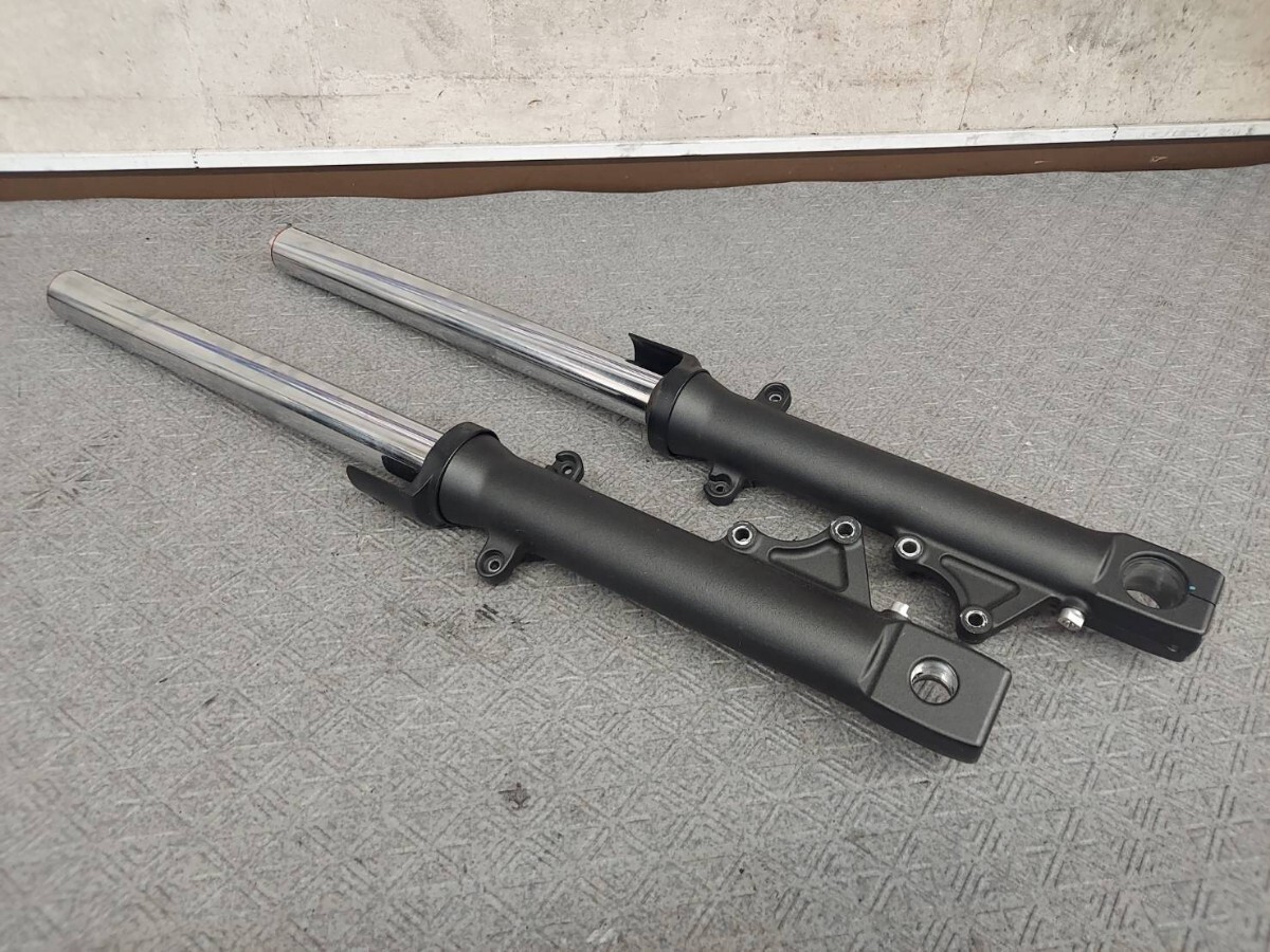 カワサキ ZRX1200 ダエグ ブラックリミテッド フロントフォーク 曲がり無し 専用カラー 純正 部品 パーツ 松拍卖