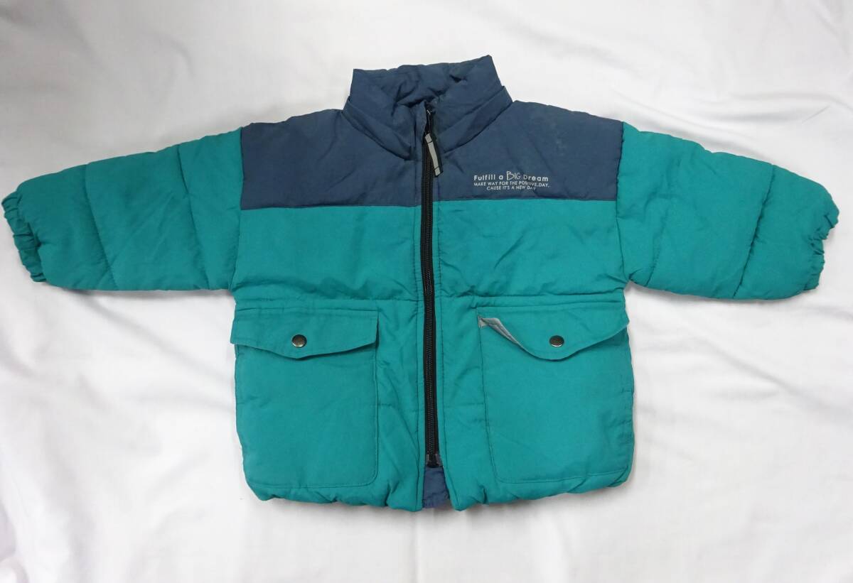 (す-P3-8014)BREEZE ダウンジャケット アウター 90サイズ ブリーズ キッズ 子ども 秋冬物 中古拍卖