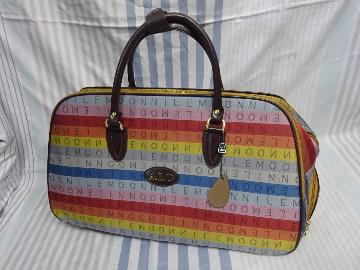 (う-D1-248)キャリーバック ハンドバッグ 2way AOLIDA トラベル 旅行 旅行カバン 中古拍卖