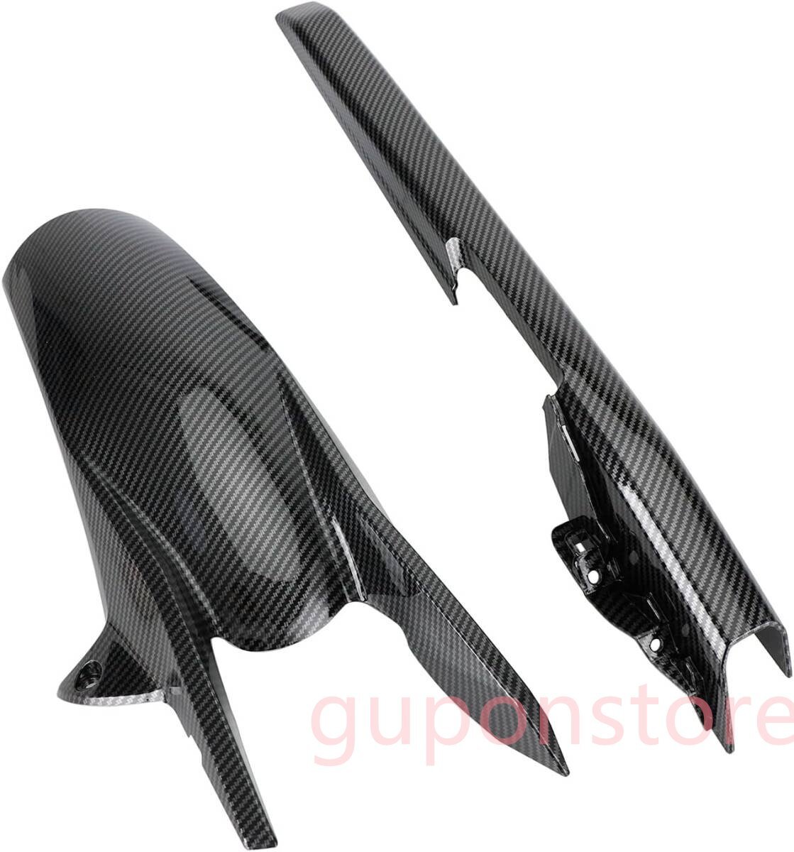 ■新品■ホンダ CBR650R CB650R (2019-2023)用 リアフェンダー&フェアリングカウル (ブラックカーボン調) 美しい外見と得られる安心感!拍卖