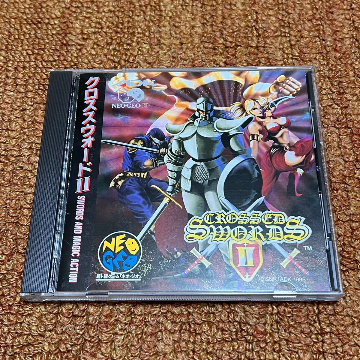 ネオジオCD クロススウォードⅡ クロススウォード2 ADK クロスソードⅡ 中古品拍卖