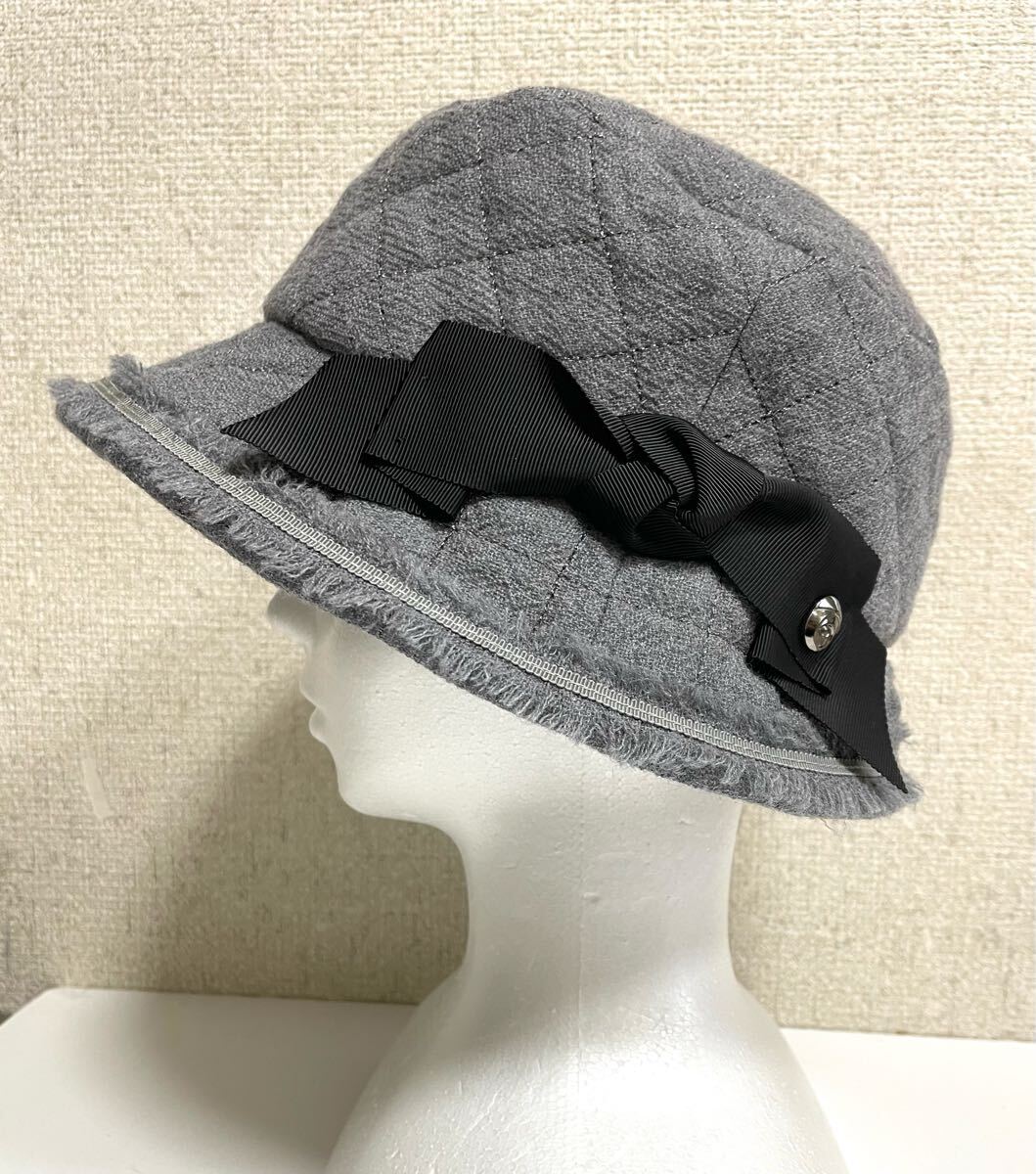 新品 ランバン コレクション 帽子 グレー拍卖