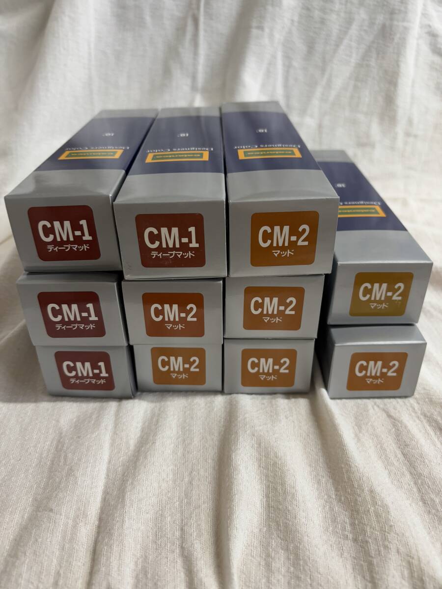 未使用品 ルノン calanica カラニカ デザイナーズカラー ディープマッド マッド 11本 カラー剤 美理容室専門拍卖